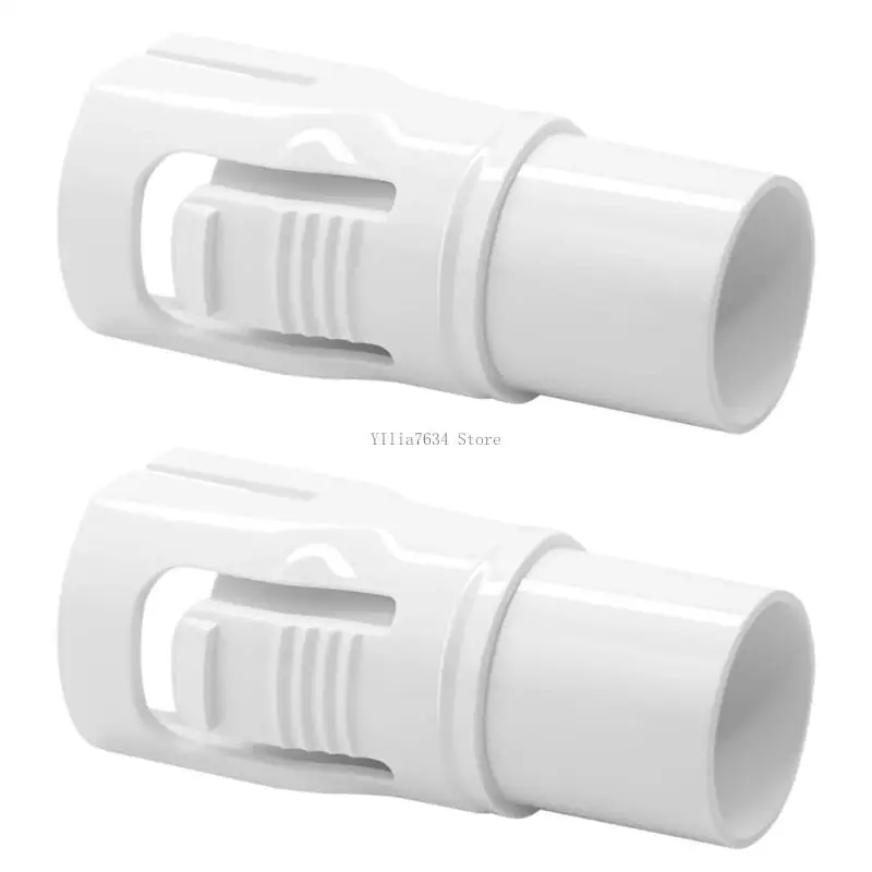  Clear White PVC Breathing Machine Adapter For Ventilators Machines With Wide Compatibility And Quick Connecting Design