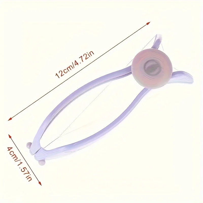 Facial Hair Remover for Women Painless Hair Removal Clips Eyebrow Chin Cheek Portable Beauty Tool - view 4