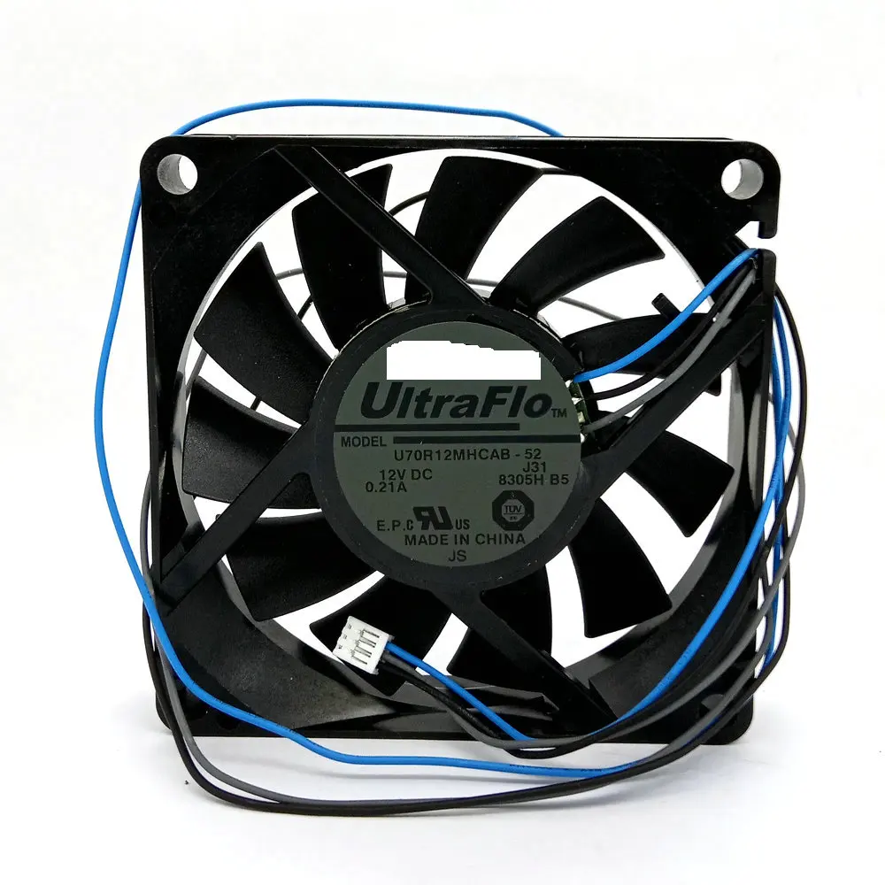 

New Cooling Fan for Projector U70R12MHCAB-52 70x70x15MM DC12V 0.21A 7cm