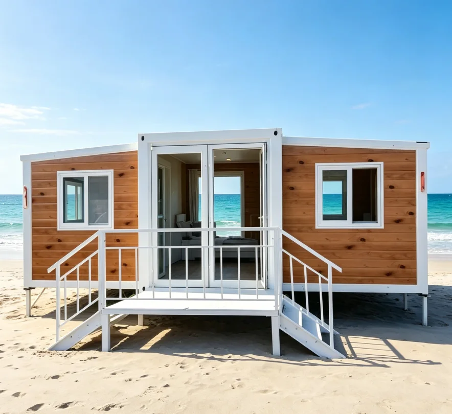 Yugong 40ft Flat Pack Container House 3 Bedroom Modular Home OEM Bulk Order MOQ 3 Units for Student Housing