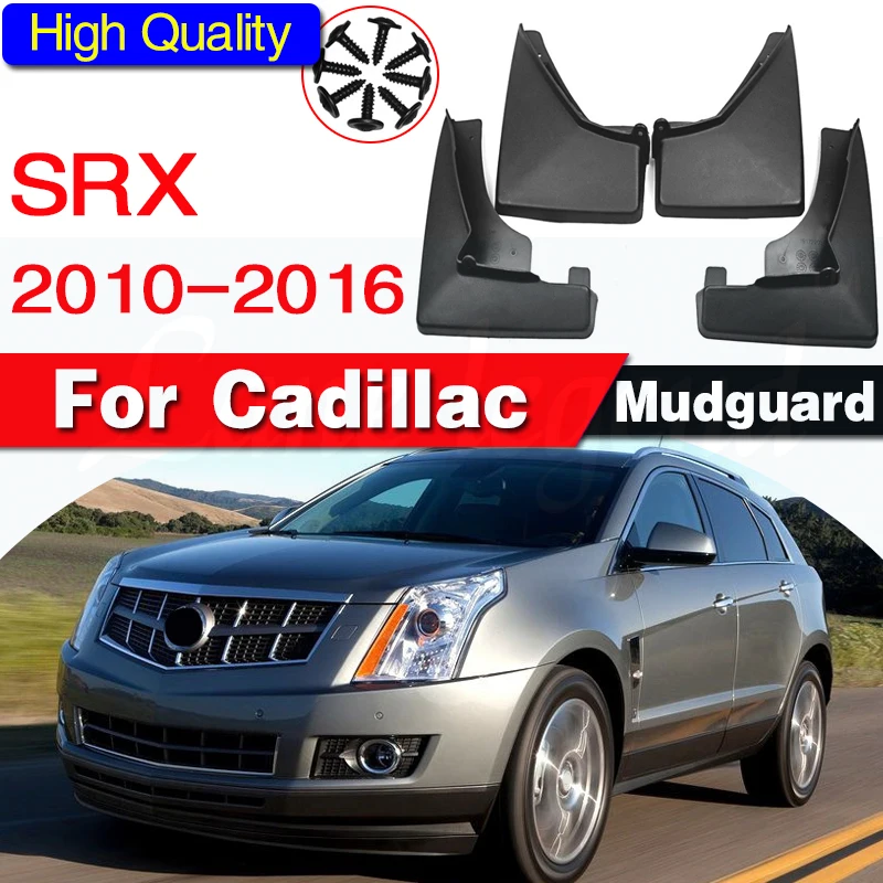 

For Cadillac SRX 2010-2016 Mudflaps Splash Guards OE Fitment Car Mud Flaps Mud Flap Mudguards Fender 2011 2012 2013 2014 2015