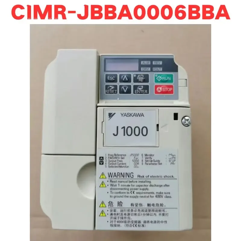 

Second-hand CIMR-JBBA0006BBA CIMR JBBA0006BBA Inverter Tested OK