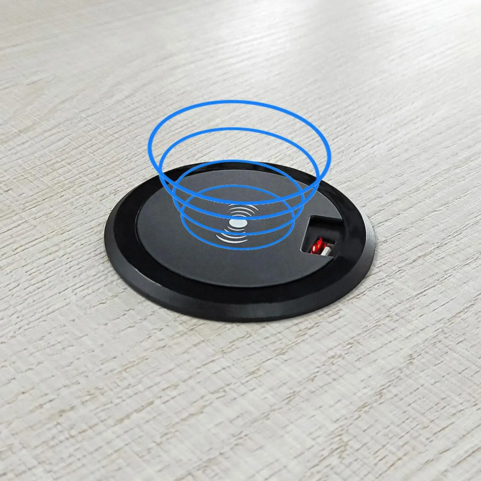 T02 Embedded Wireless r Charging Base Desktop for Mobile Phones