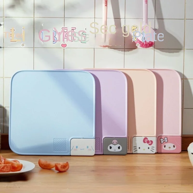 Sanrio Hello kitty Kuromi My melody Cinnamoroll cute creative cartoon pattern home kitchen antibacterial standing cutting board