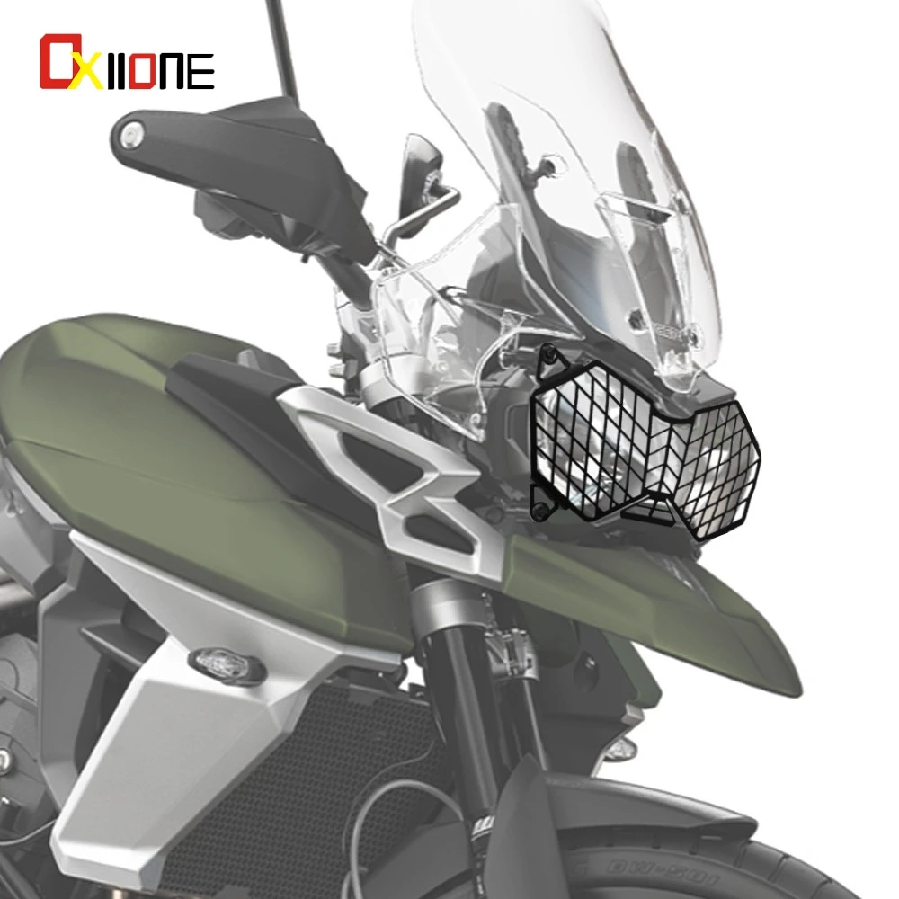 Scheinwerferschutz für Tiger 800 XC XCX XR XRX Explorer 1200 2010–2017 2016, Scheinwerfergitter-Schutzabdeckung, Scheinwerfer-Grill-Netz