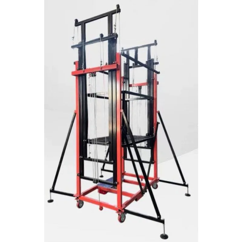 Electric scaffolding lifting mobile remote control folding multi function lifting platform decoration construction hoist