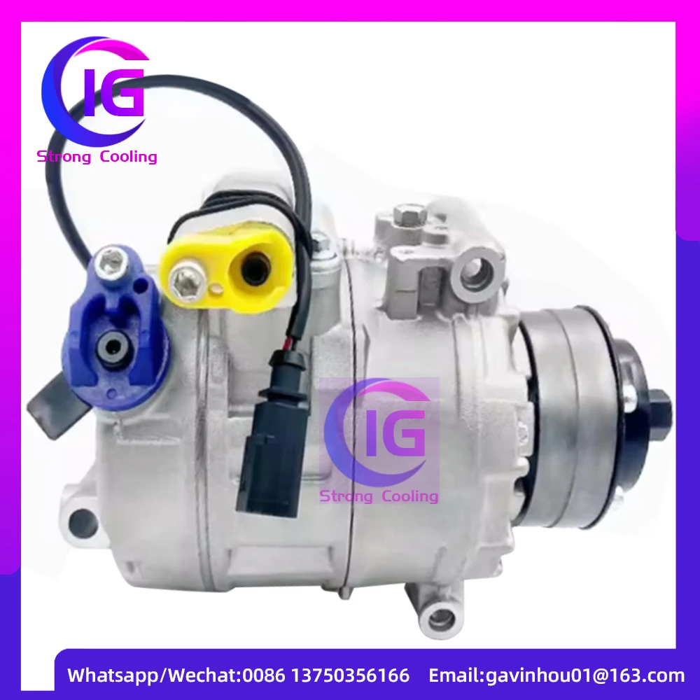 For 7SEU17C Auto AC A/C Compressor For 4F0260805AD 4E0260805Q 4F0260805E 4F0260805L 4e0260805a for car Audi A4 B7 Q7 4L V8