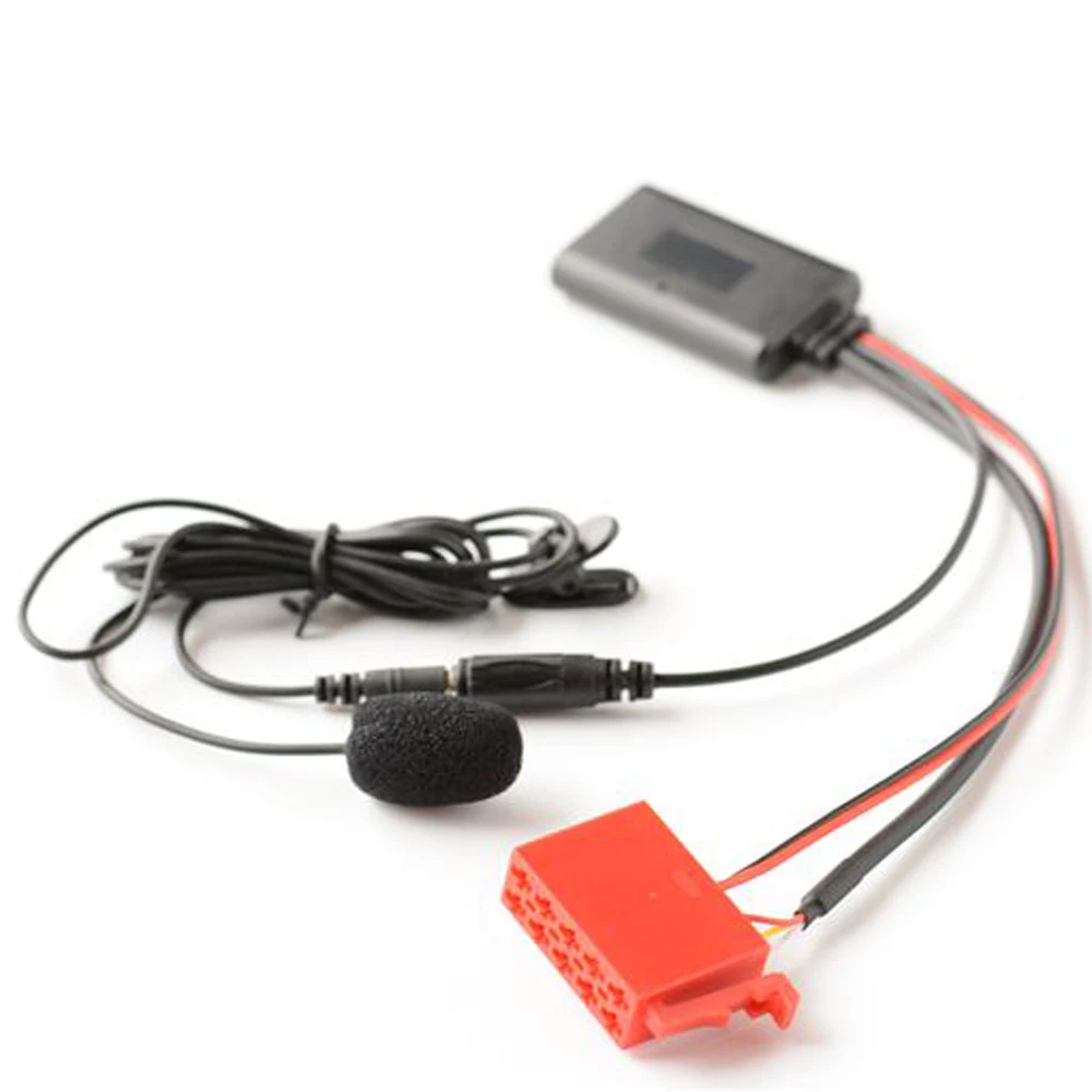 Car bluetooth Wireless Microphone Adapter Stereo  AUX IN Music For Mercedes W124 W140 W202 W210 R129 BE2210 BE1650