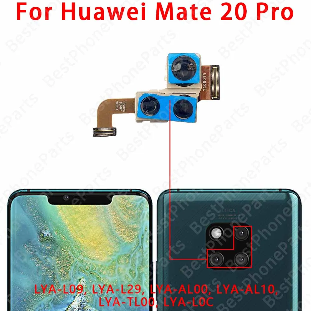 Selfie Front and Rear Back Camera For Huawei Mate 20 Pro Mate20X