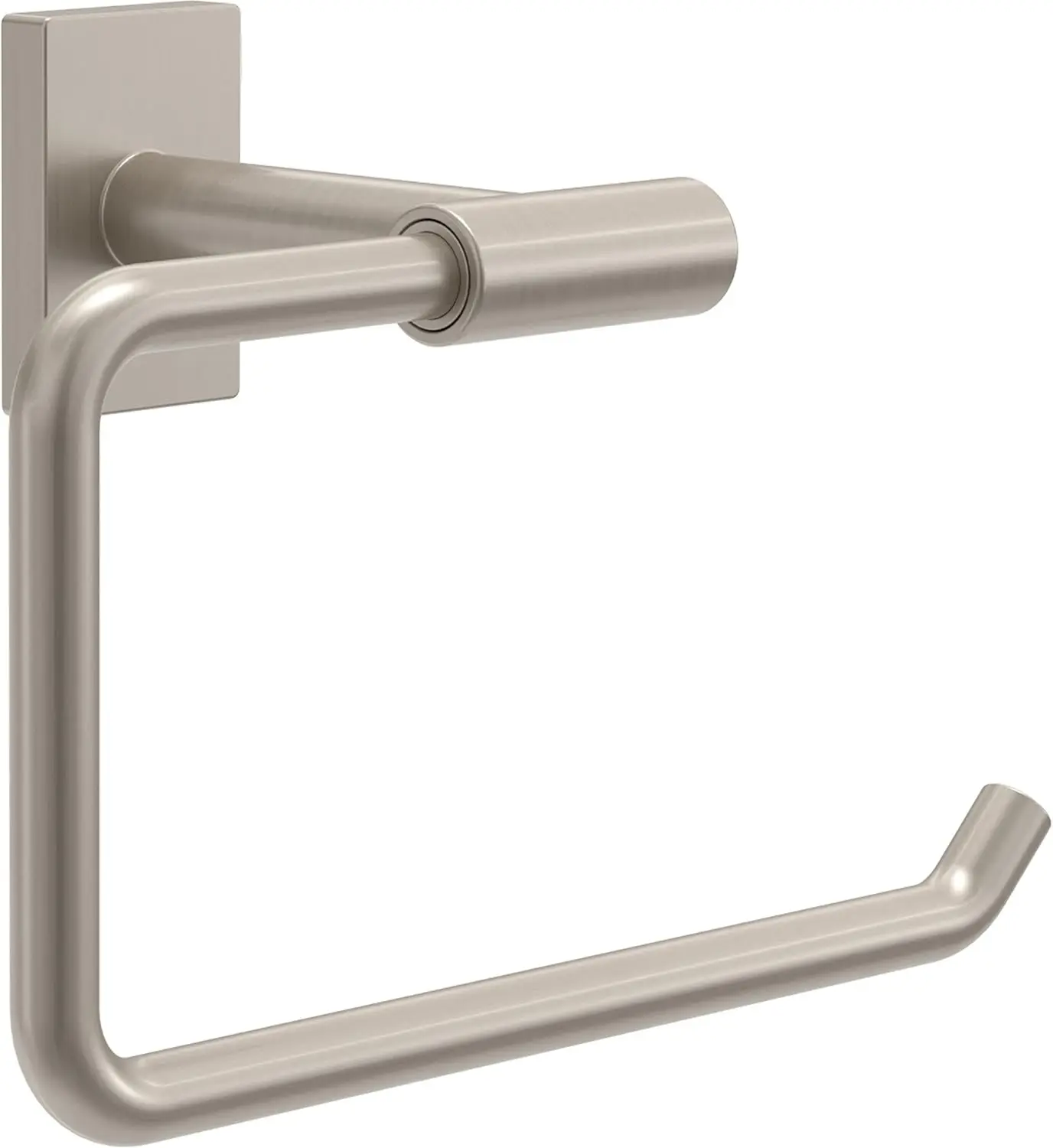

Hartwell Toilet Paper Holder, Single Post Wall Mount, Satin Nickel, HRT50-SN