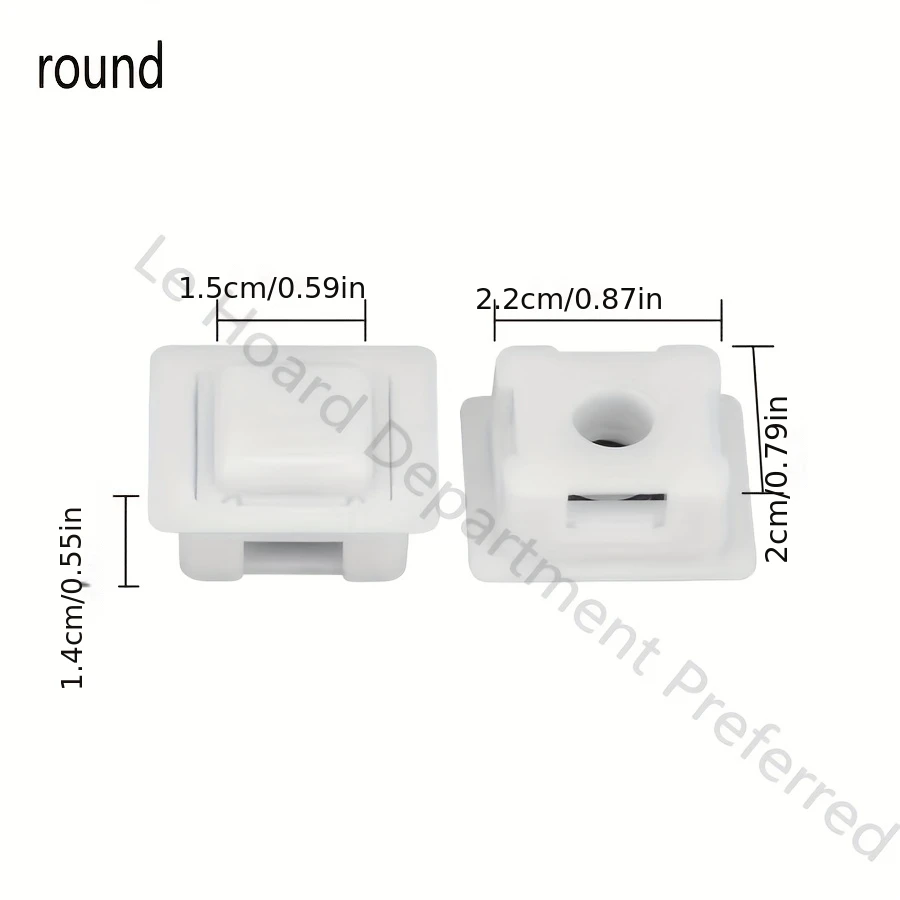 Livella a bolla livellante da 3 pezzi con fibbia ispessita, quadrata e rotonda, alta precisione, fibbia di ricambio speciale per livella a bolla