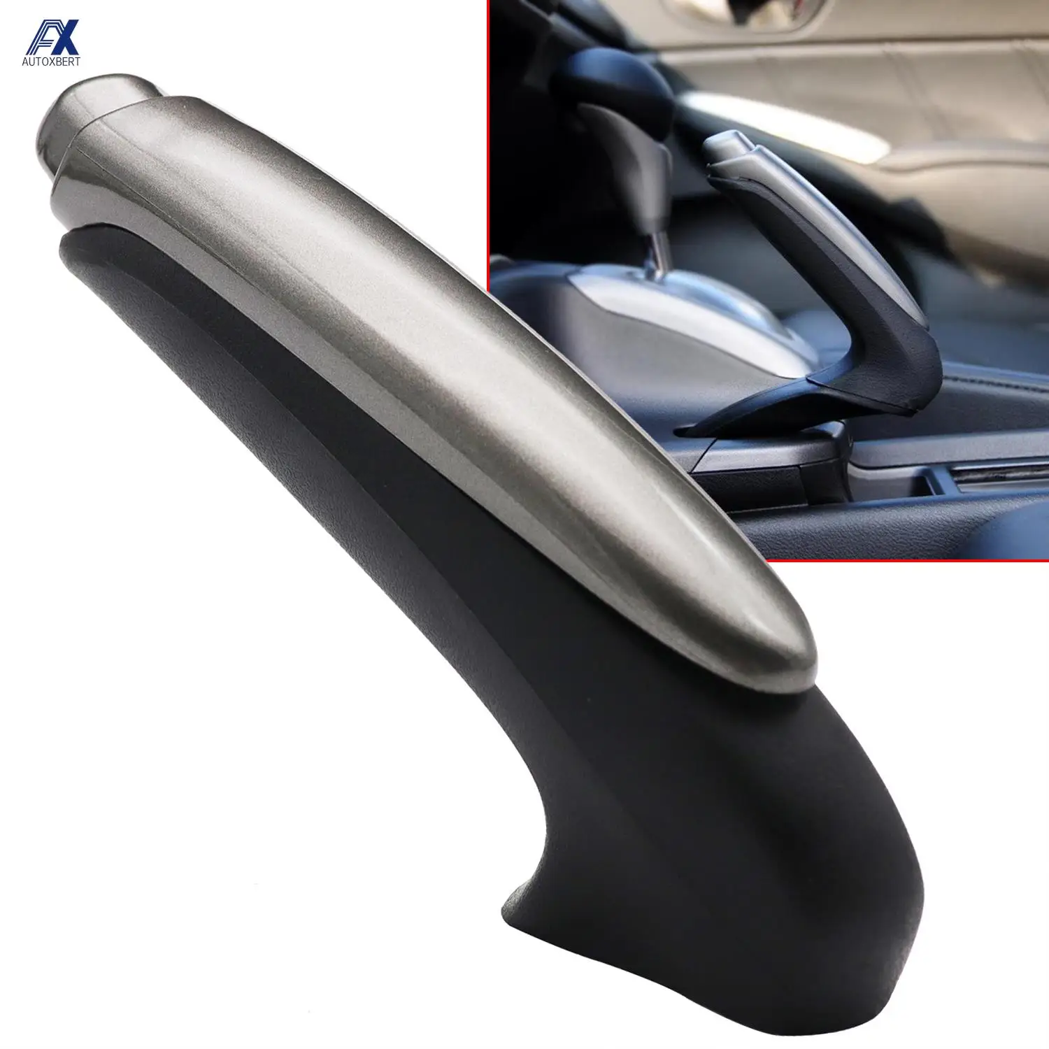 Car Handle Grip Knob Cover Parking Handbrake Sleeve Protector For Honda Civic 2006 2007 2008 2009 2010 2011 Interior Accessories