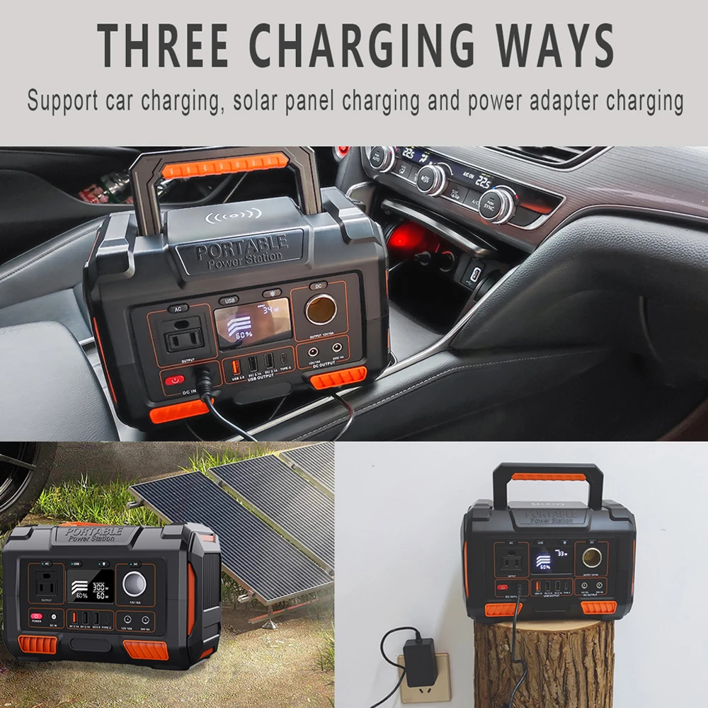 GREENTEC 2023 New arrival Portable energy storage jackery portable power stations 1000W 2000w 3000w Lithium iron rate battery