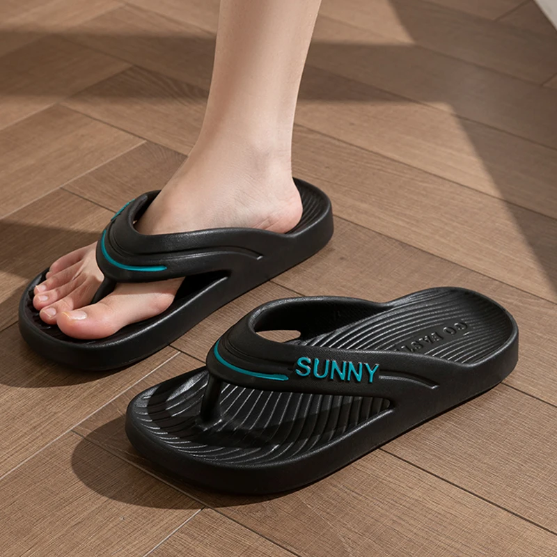 

Thick Platform EVA Flip Flops For Women And Men Summer Clip Toe Non Slip Comfortable Soft Sole Cloud Slippers Ideal For Beach