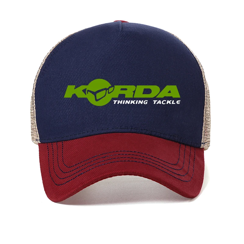 

Korda Inspired Tribute men Dad hat Angling Fishing Fish Carp Leisure fashion Baseball Cap cool mesh Breathable Trucker Hats