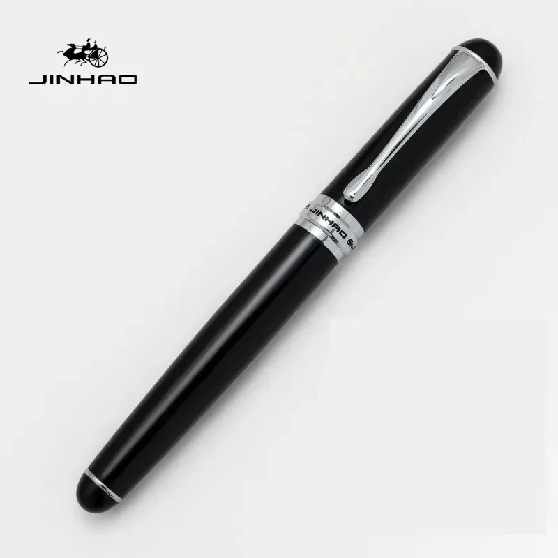 

Luxury Quality Jinhao 750 All Steel Pen Adult Student Business Office Writing Practice Writing Ink Pen Replacement Ink Bag