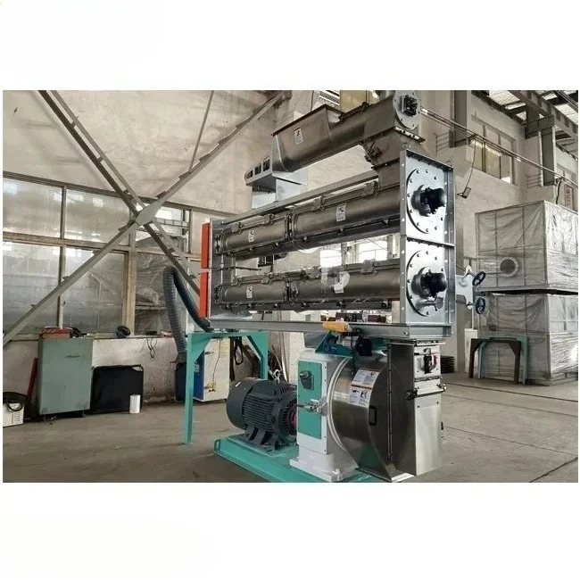 Ce Certification 2-6 Tons Per Hour multifunctional Fish And Poultry Feed Pellet Mill