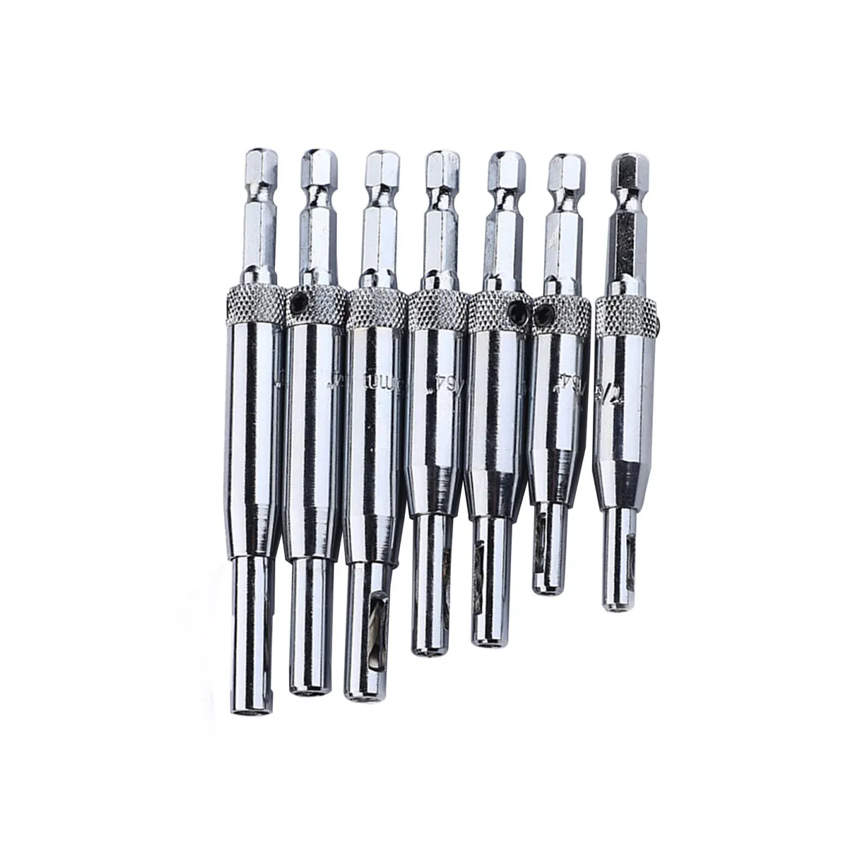 7Pcs Woodwork Drill Bit Set Drill Bits For Furniture Maker Woodworking Hinges Precise Positioning No
