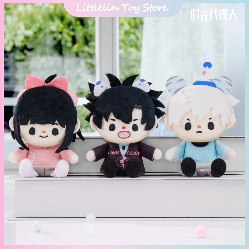 

Genuine Link Click Animation Rec Time Series Charles Lucas Jo 14cm Anime Finger Puppet Plush Toys Peripheral Gift In Stock