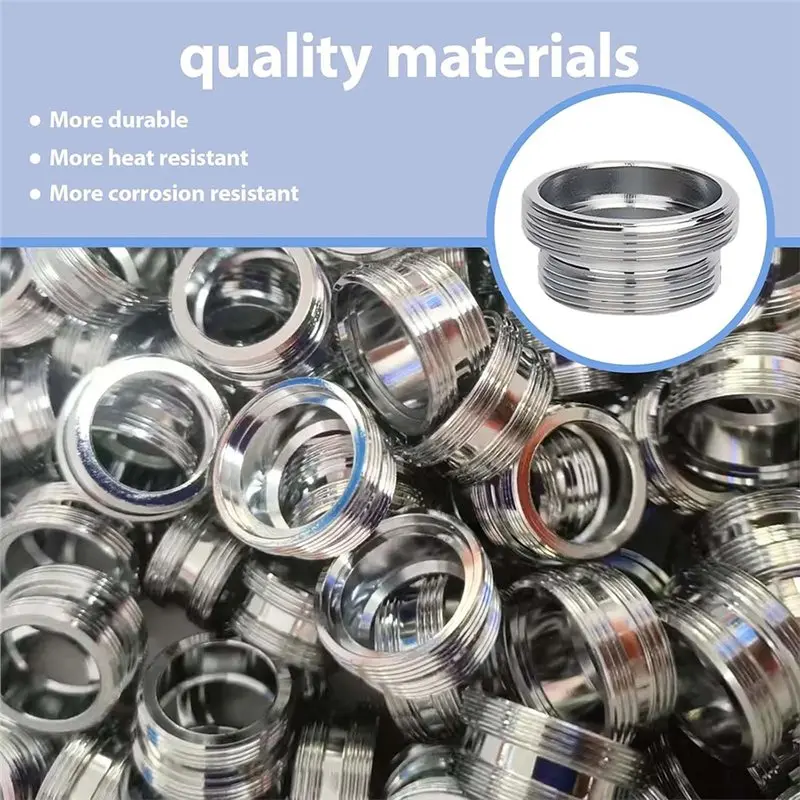 ABVG-For Faucet Adapter 16 PCS, Kitchen Sink For Aerator, Male To Female Water Hose,Attachment For Faucet