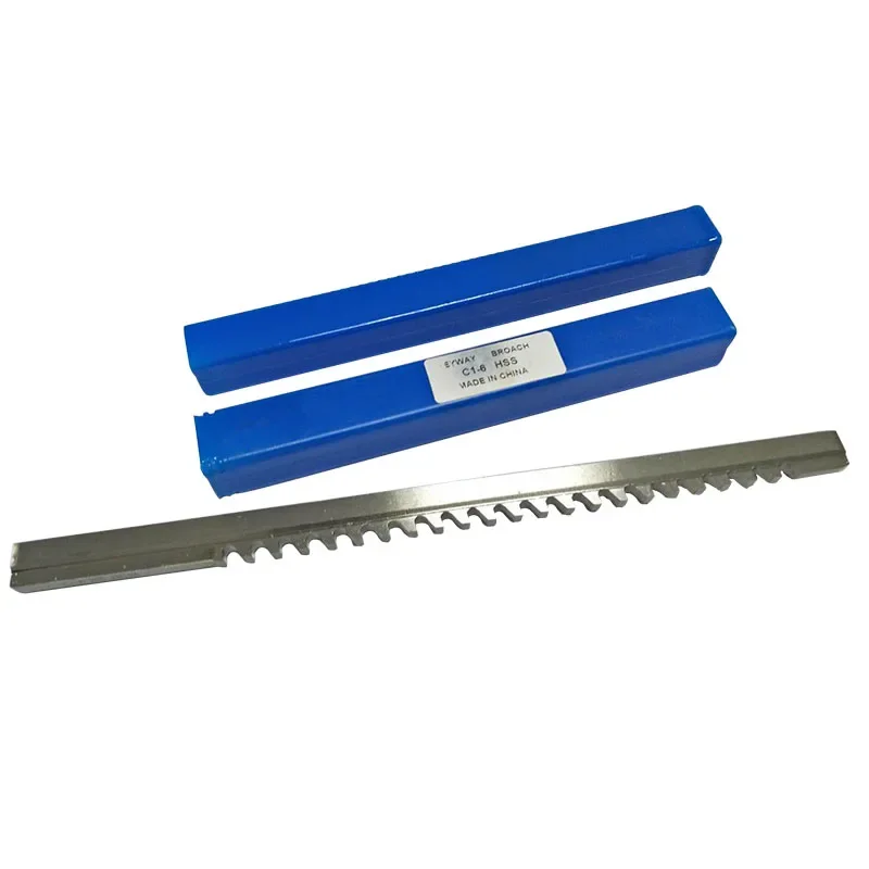 

High Speed Steel HSS CNC Punching Machine Keyway Broach C-5 C1-6 C1-8