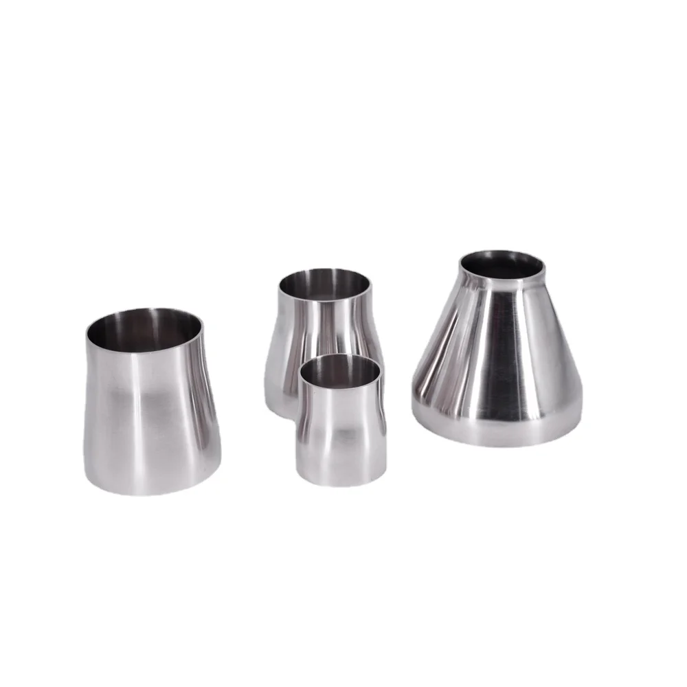 Sizes 12.7mm-45mm Butt Welding Concentic Reducer SUS 304/316L Stainless Sanitary Pipe Fitting Homewbrew