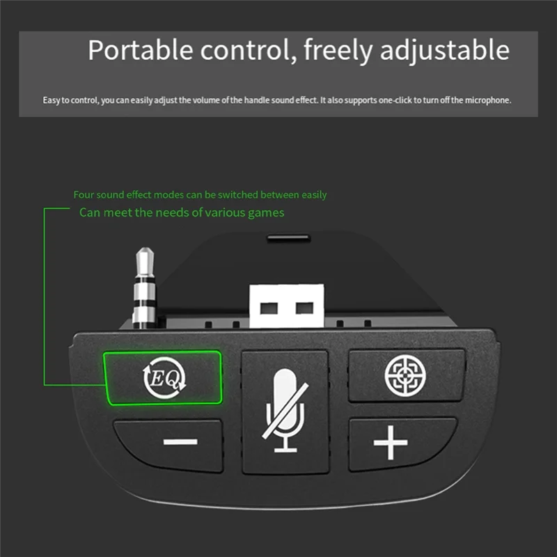 ABSQ-для One S/X/XSX/XSS/ELITE/ELITE2 беспроводной контроллер адаптер для стереогарнитуры игровые аксессуары для игр