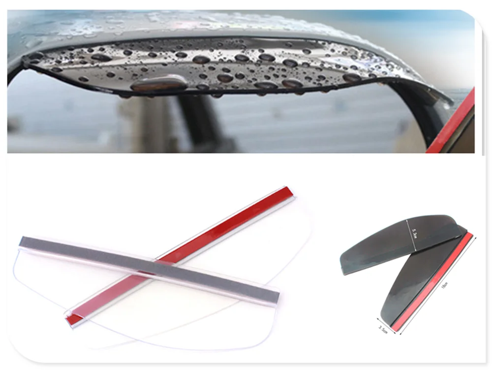 Car rearview mirror rain eyebrow visor eyebrow 2 piece high quality for BMW 330e M235i Compact 520d 518d 428i 530d 130i