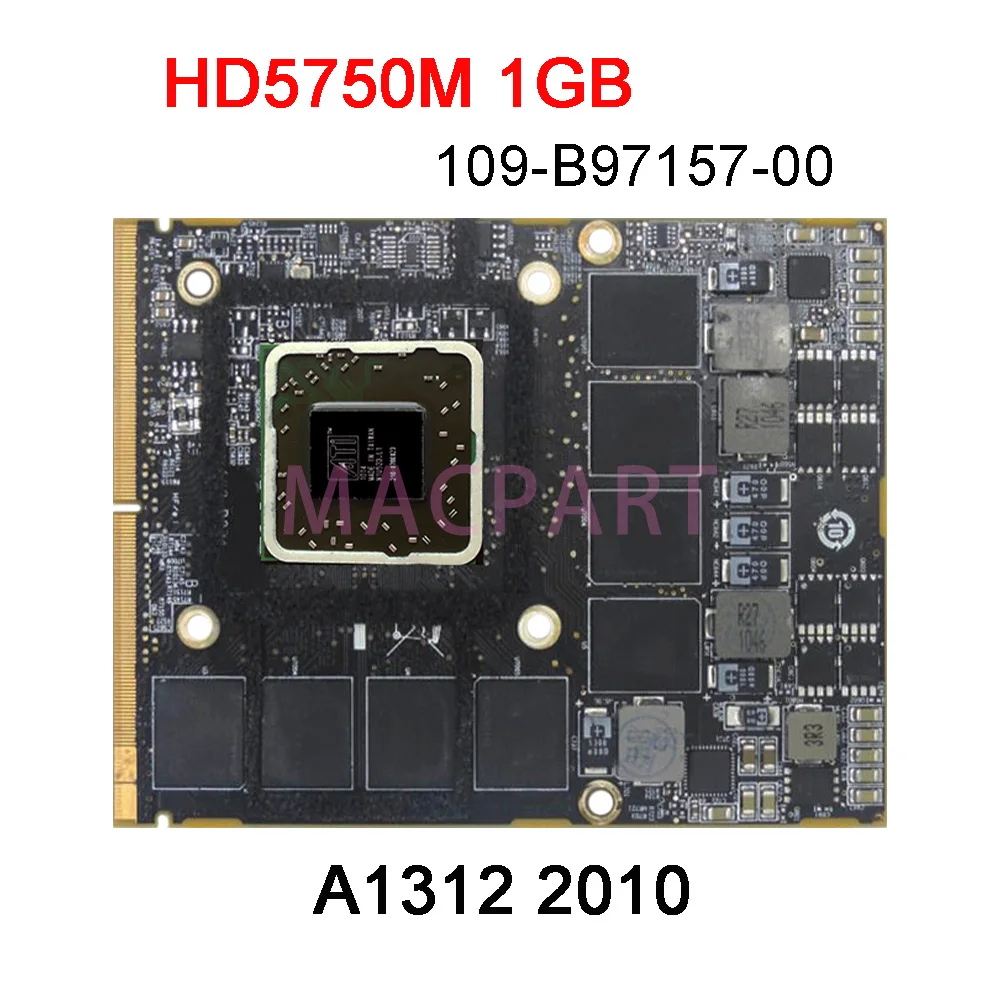Imagem -04 - Original Hd4670m Hd4850m Hd5750m Hd6970m 256mb 512mb 1gb 2gb para Apple Imac 27 A1312 Placa de Vídeo Gráfica 2009 2010 2011 Anos