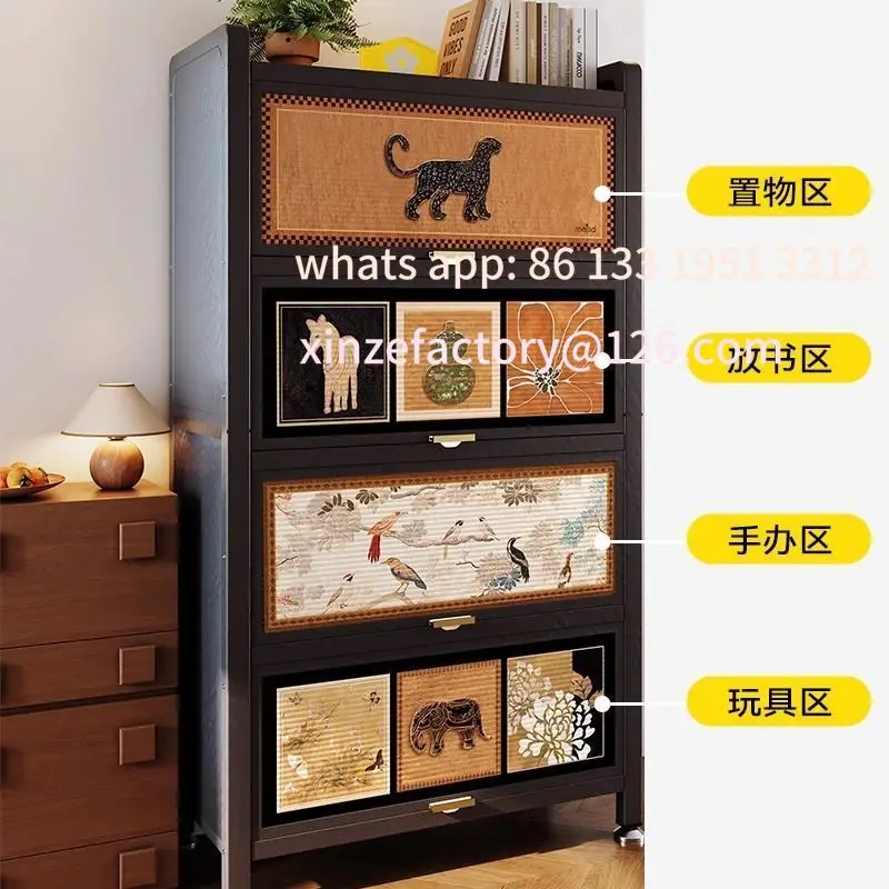 

Customizable bookshelf Floor-to-ceiling storage Living room Home storage Integrated storage Bookcase