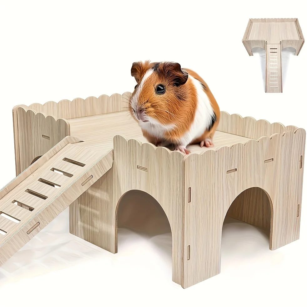 1 Piece of Accessory, Color and Style Shipped Randomly, Cage Decoration, Wooden Squirrel Hamster Nest, Rabbit Golden Hamster Small House, Guinea Pig Hedgehog Small Pet Sleeping Room 1 Piece of Accessory, Color and Style Shipped Randomly, Cage Decoration, Wooden Squirrel Hamster Nest, Rabbit Golden Hamster Small House, Guinea Pig Hedgehog Small Pet Sleeping Room
