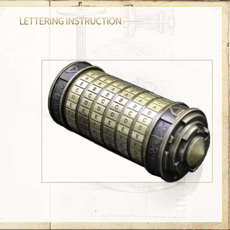 F62D -legering puzzel gecodeerd Lock Maze speelgoed voor Case for Kids Adult Development