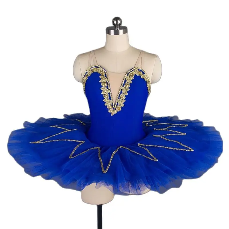 

New Arrival Royal Blue Pre-professional Ballet Tutu Women & Girl Stage Performance Ballet Dance Costume Dance Tutu