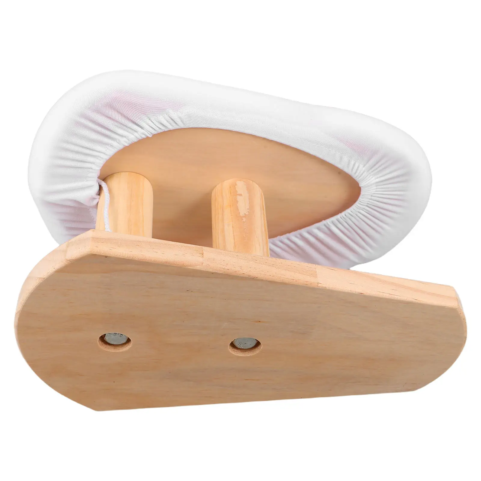 Padded Small Multifunctional Wood Ironing Board Household Countertop Sleeve Shirt Pressing Board Wooden Ironing Stool Laundry