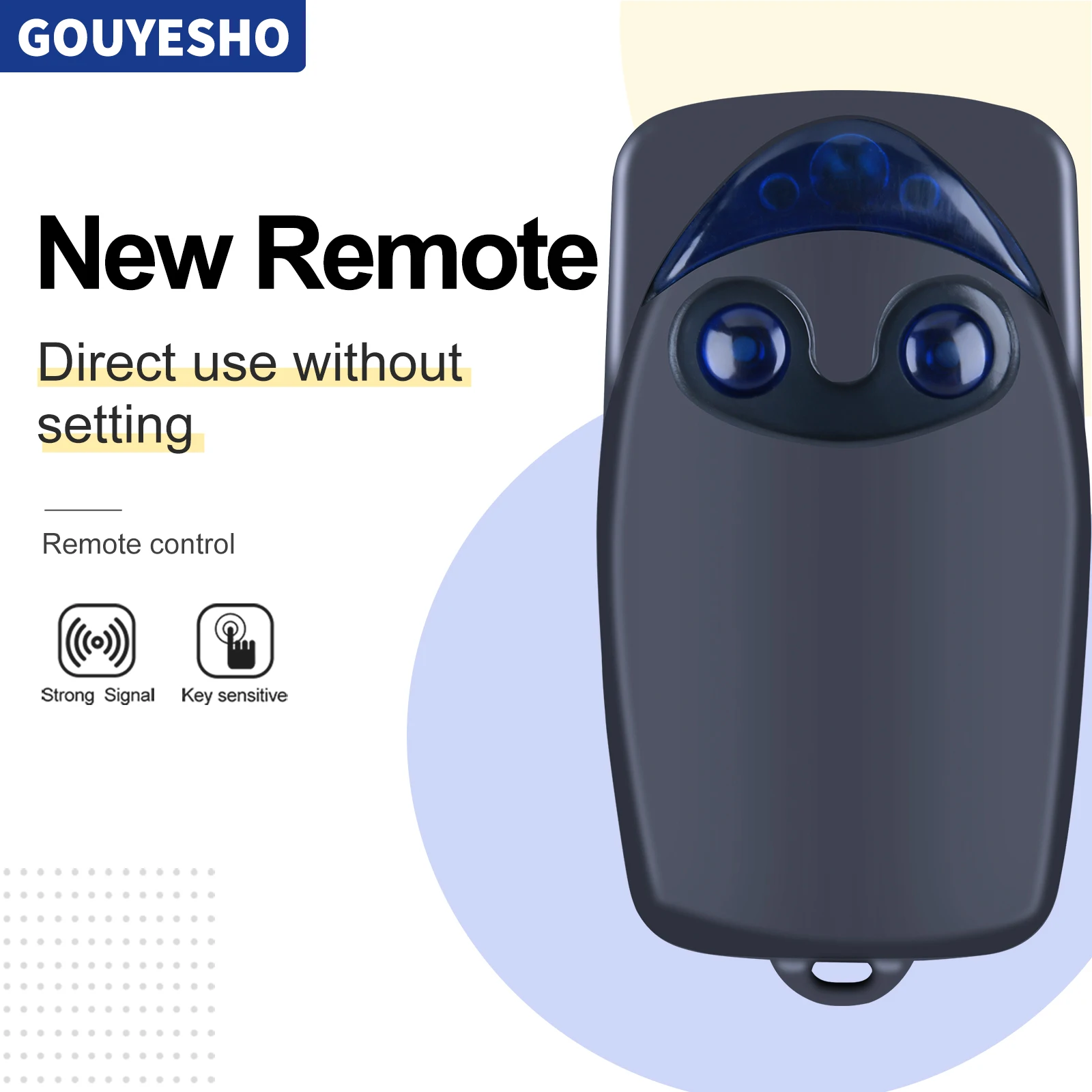 New Remote Control For Nice Flor-S Flo2R-S Transmitter