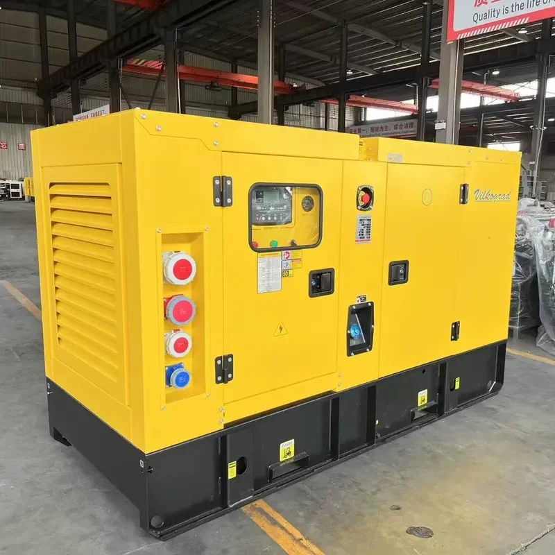 3 Phase 30 KVA 24 KW 50Hz Silent Generator with Auto Start Remote Start Open Frame ATS