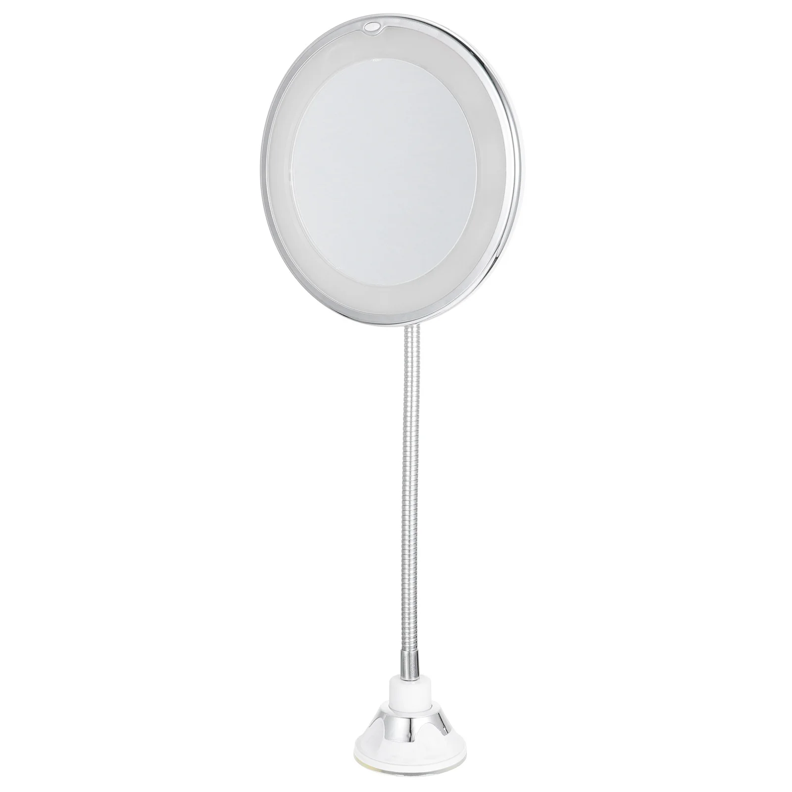 

10x LED Magnifying Makeup Mirror Suction Cup for Bathroom Tabletop Vanity Natural Light Cosmetics Mirror Precise Detail