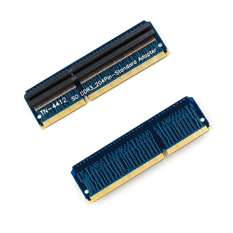 

Новинка, адаптер SO DIMM DDR3 для настольных ПК, адаптер памяти DIMM DDR3, карта ОЗУ 204Pin, стандартный разъем, тестер памяти, компьютерные компоненты