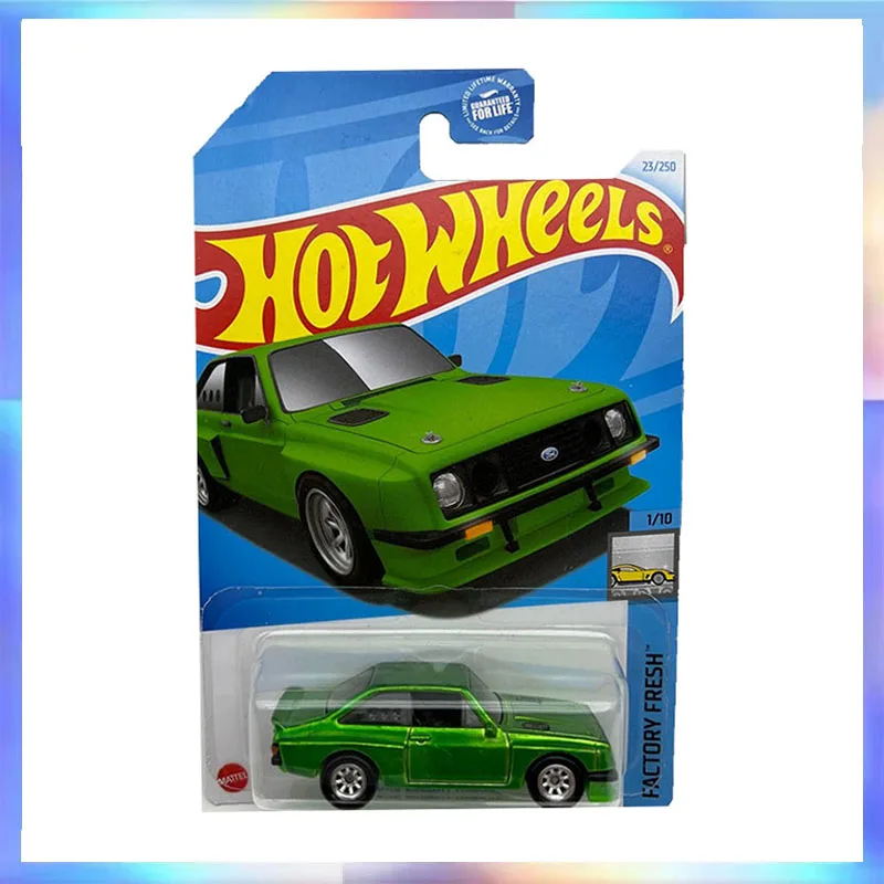 

2024A Hot Wheels STH Diecast Car Model Super Treasure Hunt Ford Escort RS2000 Collectible Model Room Ornament Boy Toy Gift
