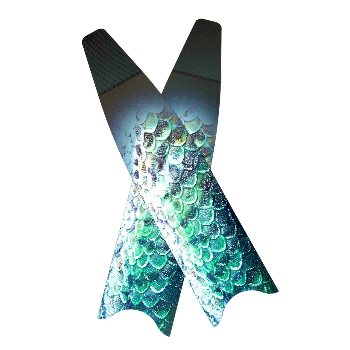 Carbon Long Flipper Spearfishing Long Freediving Fin