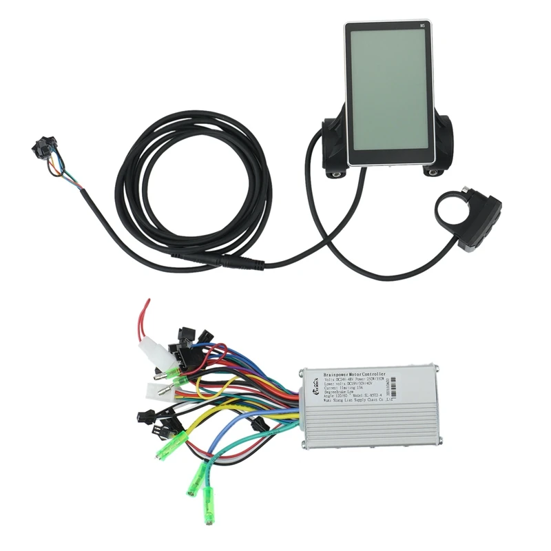 24V 36V 48V 250W 350W Brushless DC Motor Controller Ebike Controller +M5 LCD Display 1 Set