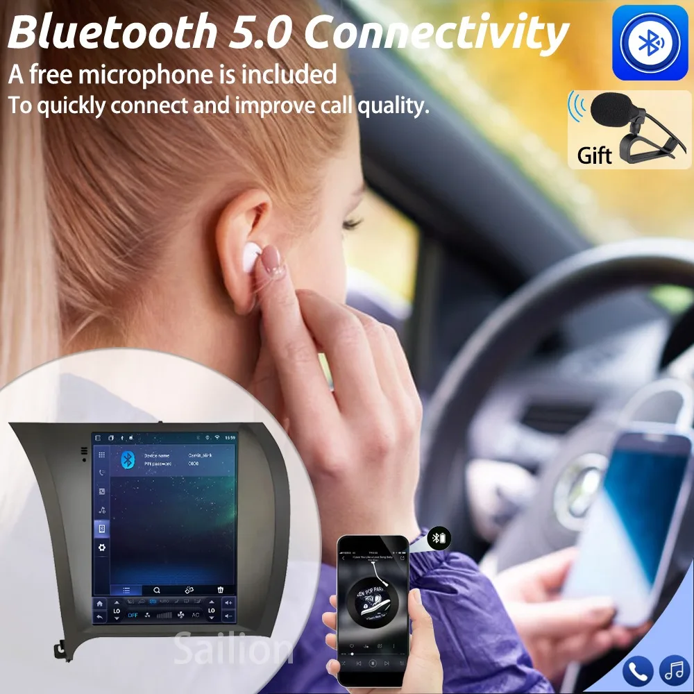 9.7" Android 15 Car Radio For KIA CERATO K3 FORTE 2013 2014 2015 2016 2 Din Multimedia Player Navigation GPS Carplay 4G WiFi DSP - Image 5