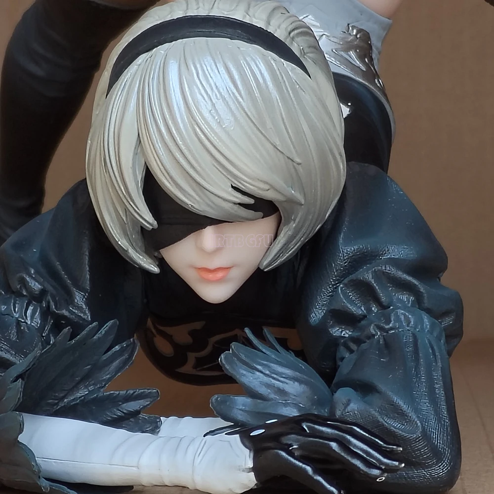 22cm NieR:Automata 2B YoRHa No.2 Type B Regular Edition 1/4 Anime Figure PVC Game Action Figure Toy Game Collectible Model Doll