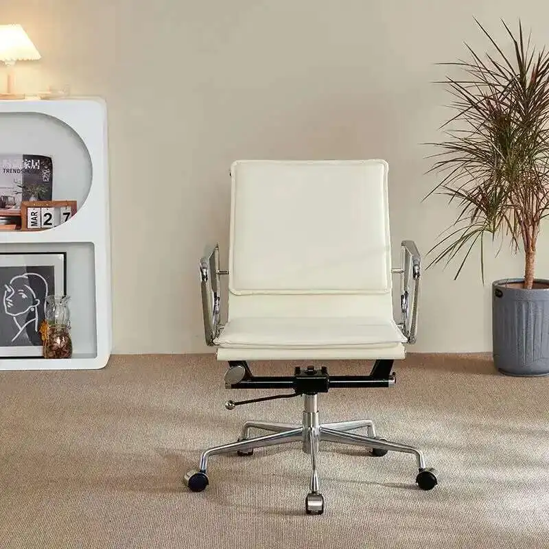 Hotel Office Backrest Chair Swivel Office Engineering Supporting Computer Chair Study Desk Chair Bedroom Dressing Chairs