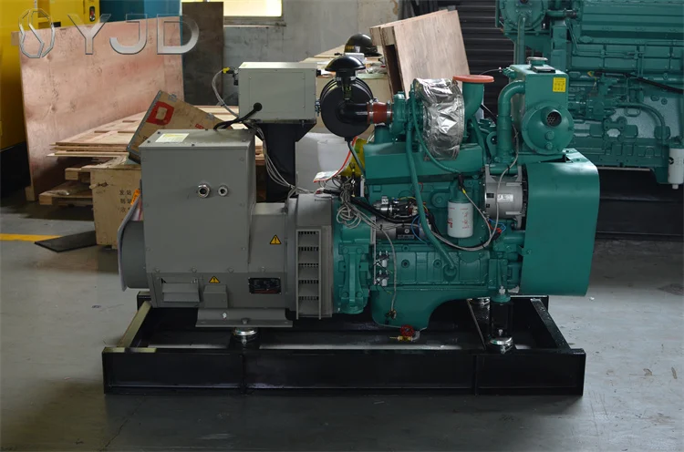 CCS Certificate Marine Diesel Generator Water Cooled 40kw 50kva Marine Generator 50kw Marine Genset