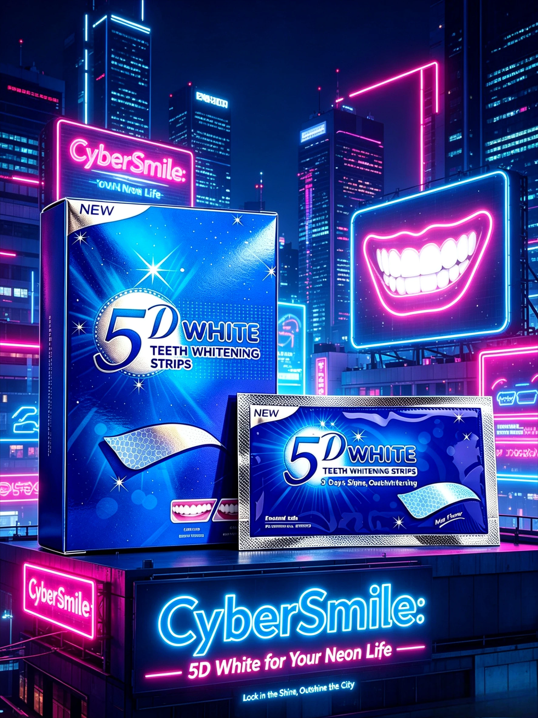 5D Whitening Teeth Strips | Re - Teeth Whitening At Home review and price