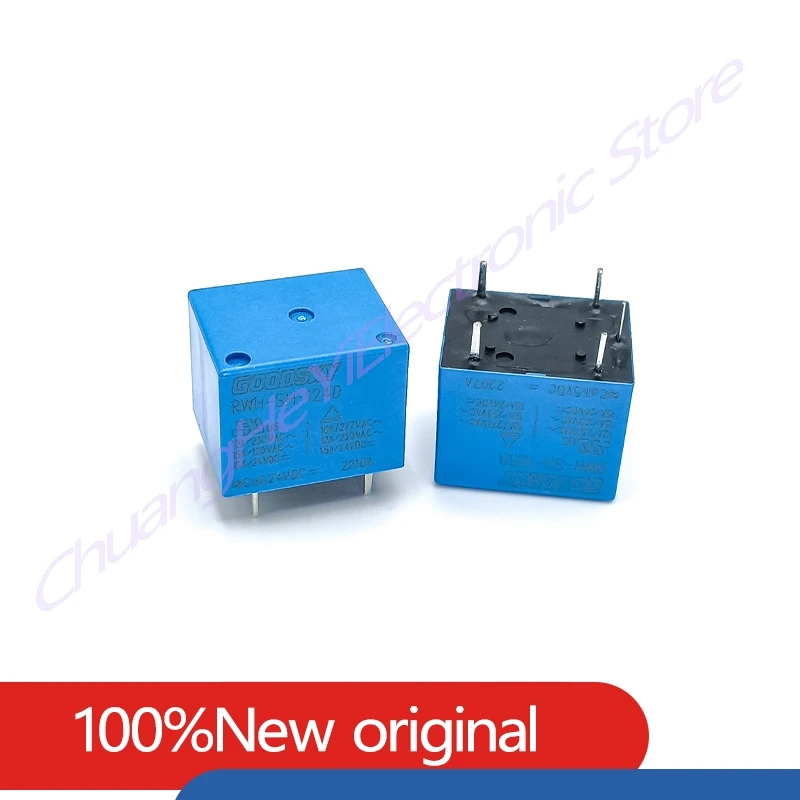 Electromagnetic Relay RWH-SH-105D RWH-SH-112D RWH-SH-124D RWH-SH-112DM VDC 5V/12V/24V 4PIN  Rele Solid State Relay VDC