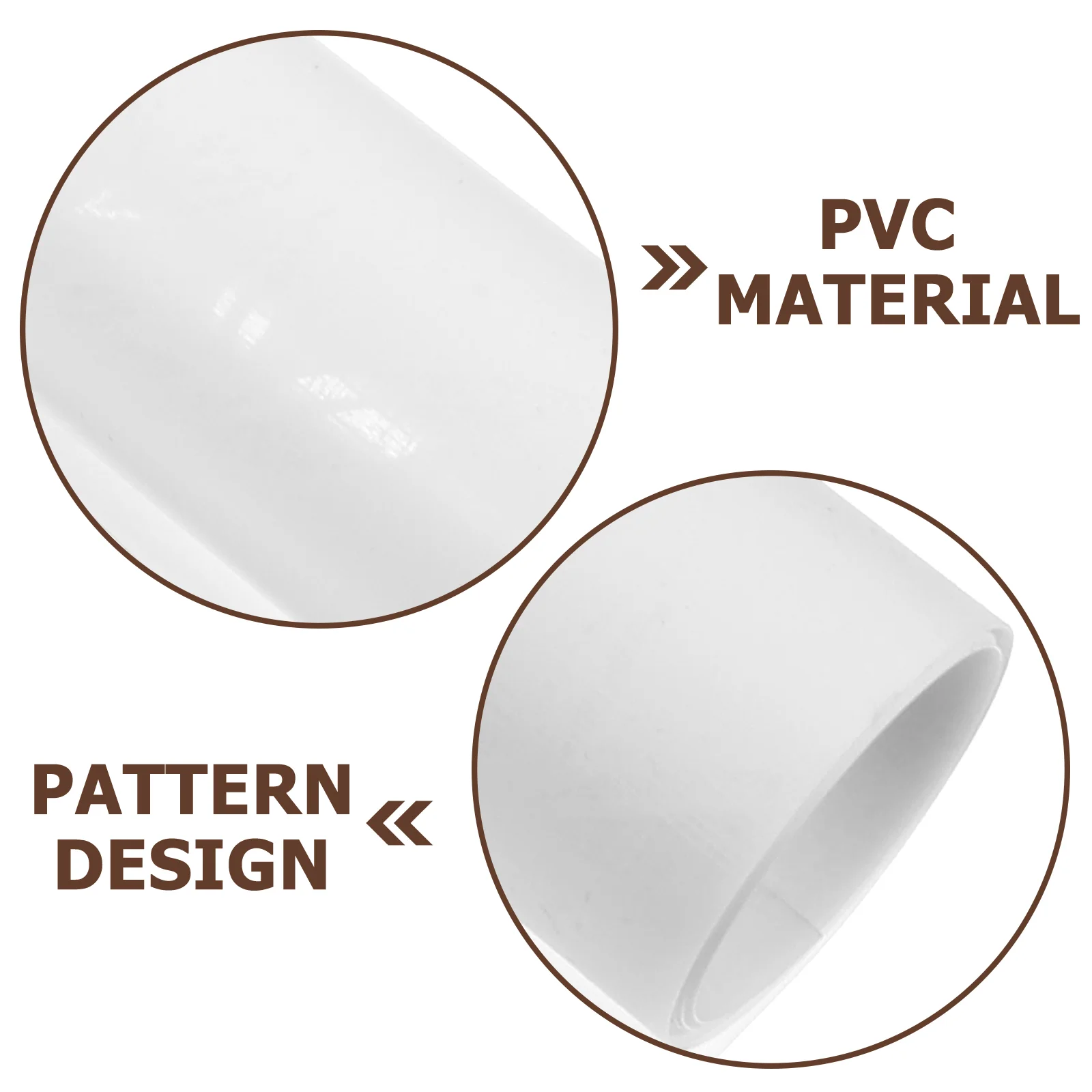 2 Pcs Lamp Film Material Light Shade Lampshade DIY Craft Ceiling Sticker Materials Pvc Home