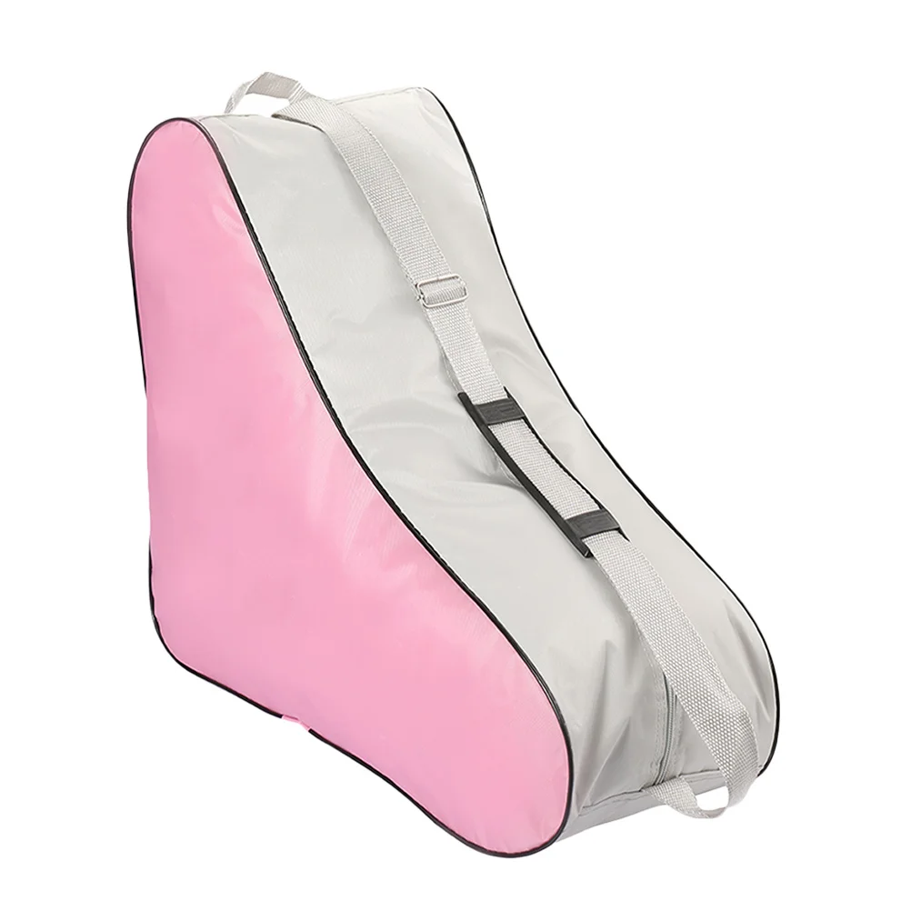 حقيبة تزلج دوارة مع حزام كتف قابل للتعديل، حقيبة حمل تزلج مثلثة أنيقة لنقل معدات اللياقة البدنية على الجليد #6