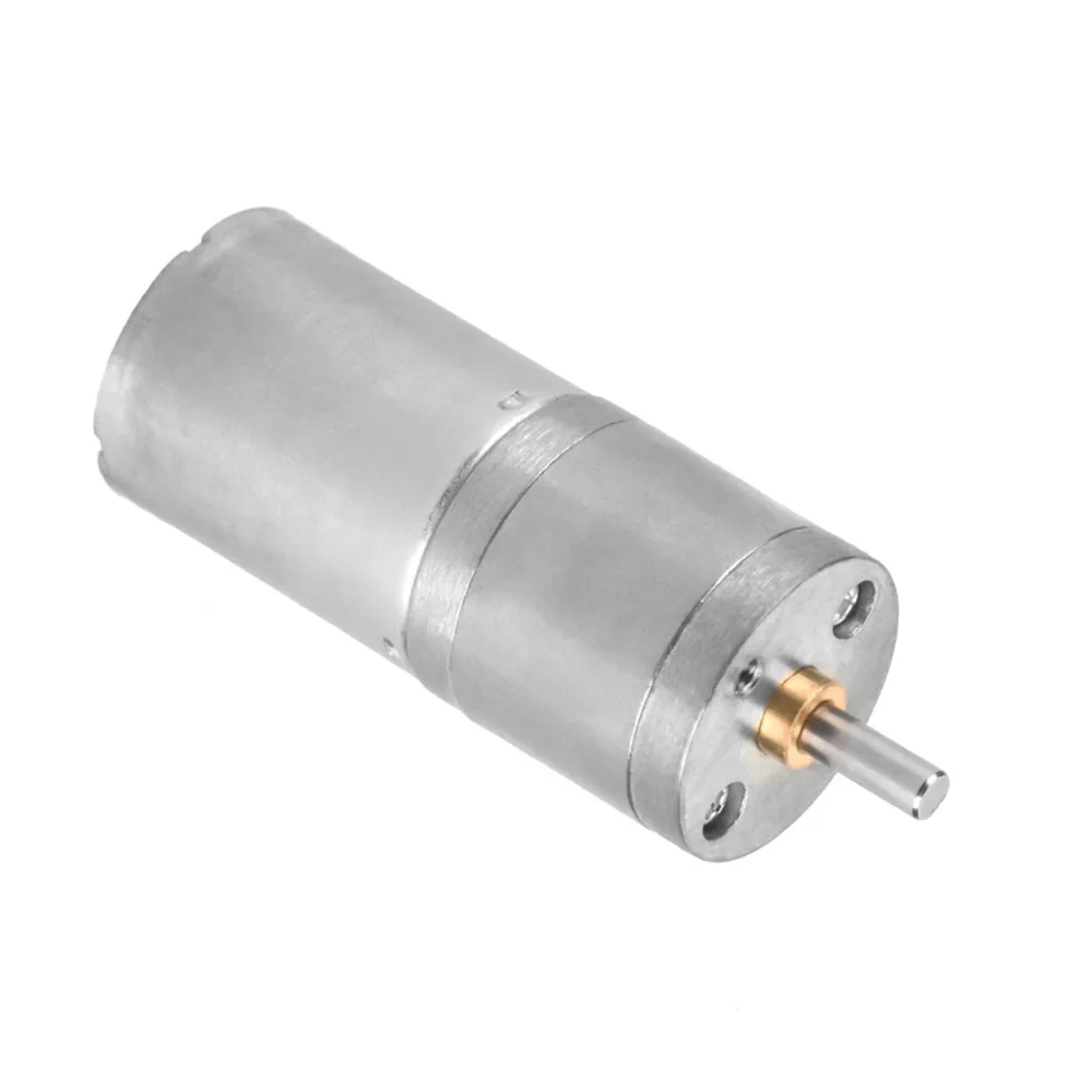 12V DC Metal Gear Motor 10RPM-1000RPM 25mm Diameter Micro Speed Reduction Motor 3.5W Low Speed Gear Box Motor